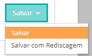 Botão Salvar Opções